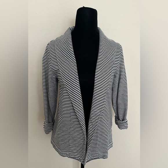 Talbots Teal Open-Front Cardigans - Picture 7 of 14